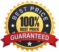 100 percent best price guarantee logo