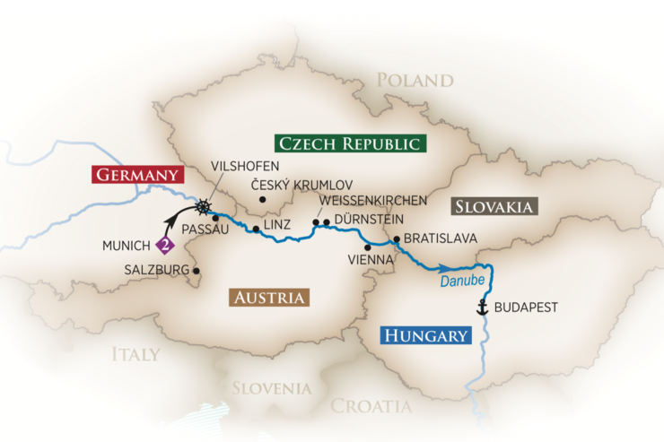 Boomers AmaWaterways GolfAhoy Danube River Golf Cruises